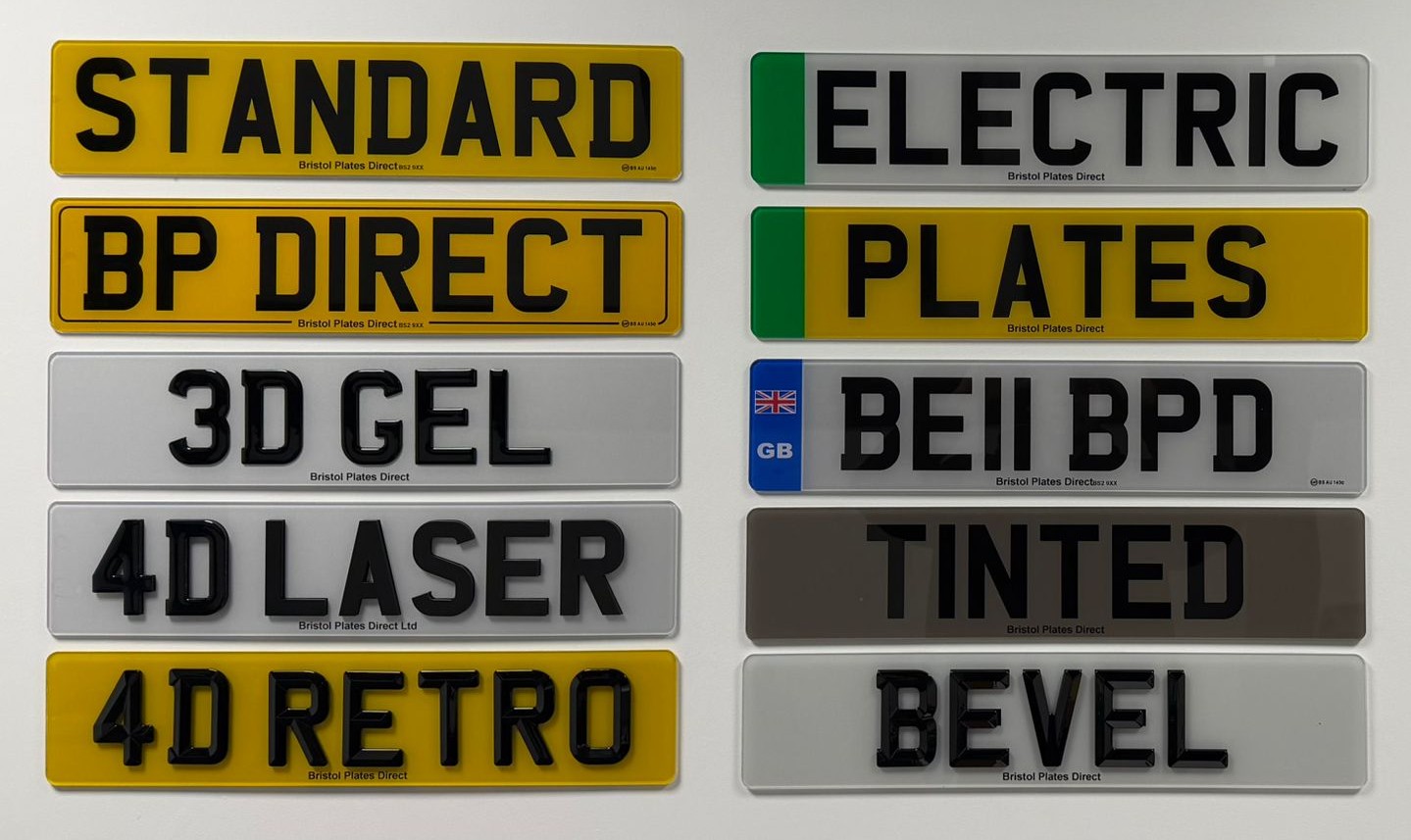  number plate examples